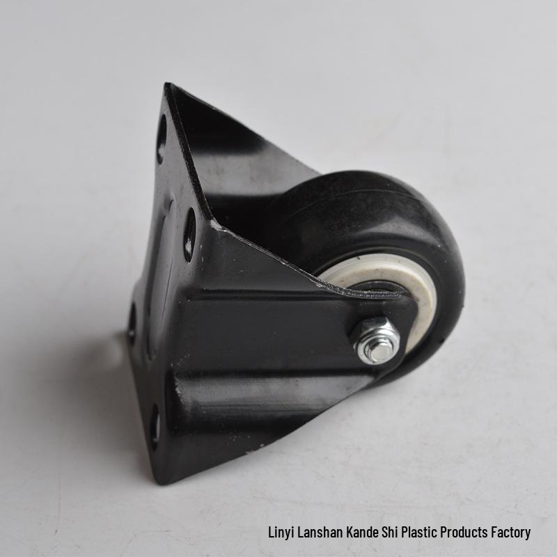 

Gold Diamond 1.5 Directional Black Diamond Electrophoretic Caster Wheel with 1.8mm Thick Iron Plate for Sofa