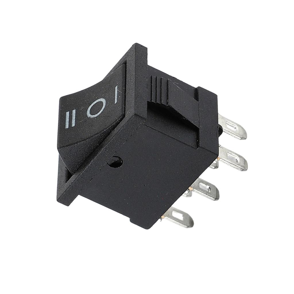 1/4/10Pcs Marine Boats Rocker Switches 6 Pin 3 Position Rocker Toggle Switches Rocker Switches for Household Appliance