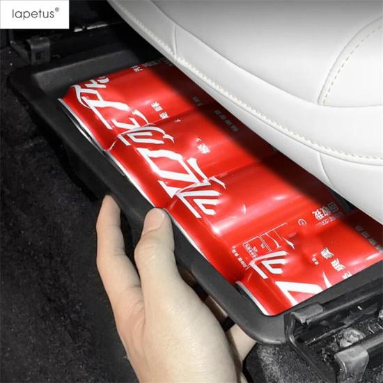 Car Front Seat Below Storage Box Container Drawer Type Organizer Holder Tray Accessories Interior For Xpeng G6  2024 2025