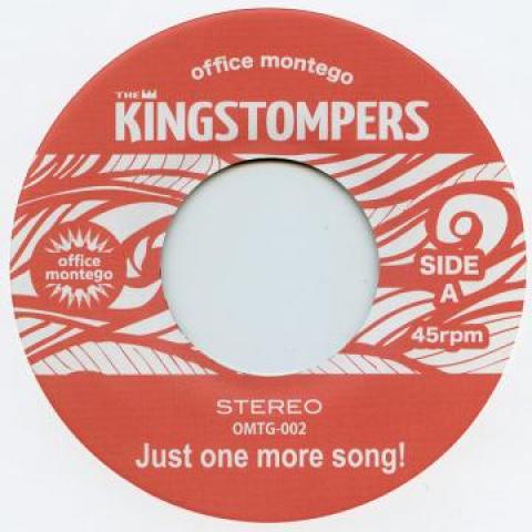 

7inch Record KINGSTOMPERS - Just One More Song! / From Jamaica OMTG002 King s Tone Rec 2017 Japan Reggae, Ska & Dub