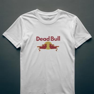 T-shirt DEAD BULL Divertente Novità Parodia Bevanda Energetica Tee 099