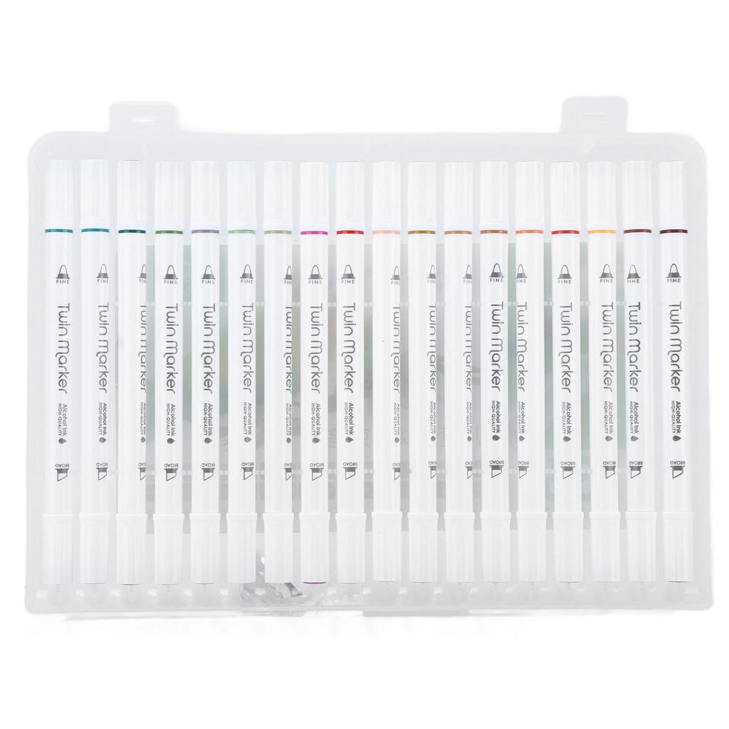 Marker Pen Large Double Head Waterproof Multifunctional Fast Drying Whiteboard Pencil for Graffiti Writing Coloring