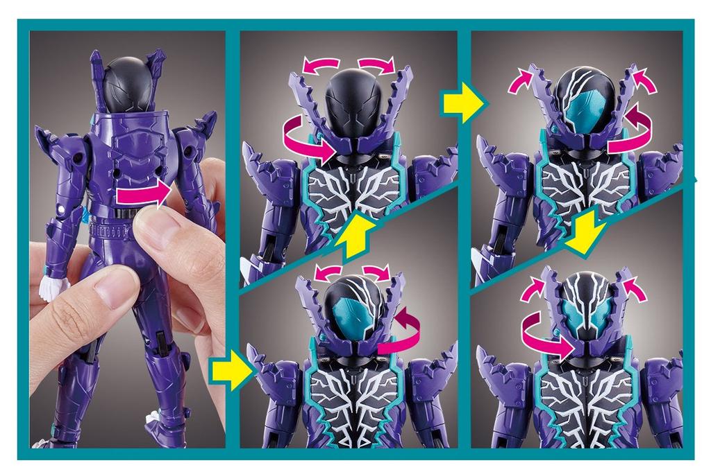 Kamen Rider Build Bottle Change Rider Series 11 Kamen Rider Rogue