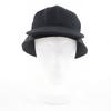 Great PRADA hat Triangle logo Re-Nylon bucket hat black polyamide Women M 2HC281 Used