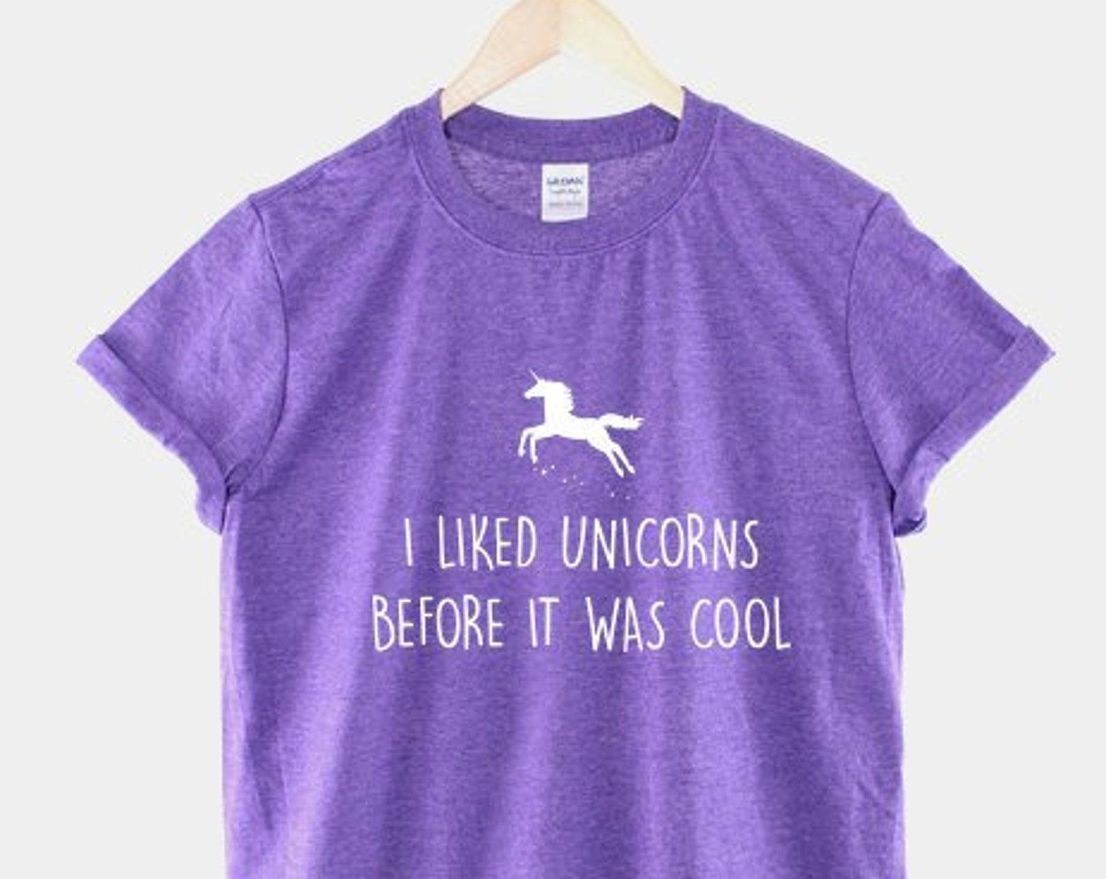 Kids Unicorn T-Shirt: Retro Quote Design (Soft Cotton, Unisex) XL