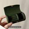 Elegant Mini Jewelry Organizer Box Portable Anti-Tarnish Velvet Lined For Rings & Accessories Perfect Gift For Women Mother'S Day Valentine'S