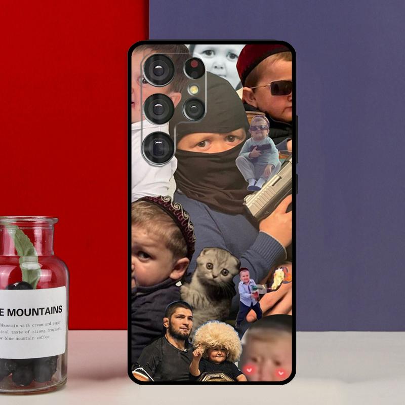 Funny Hasbulla Funda Case For Samsung Galaxy S25 Ultra S9 S10 S20 S21 S22 Plus S23 Ultra S24 FE Phone Cover
