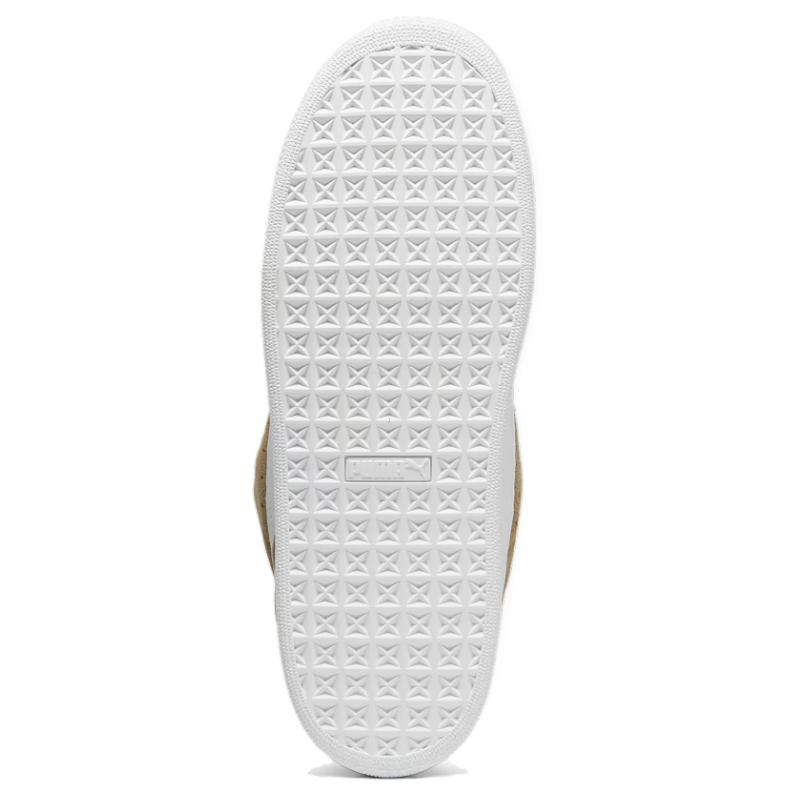 New PUMA Suede XL Low Top Skateboard Shoes Unisex Khaki White 395205-23