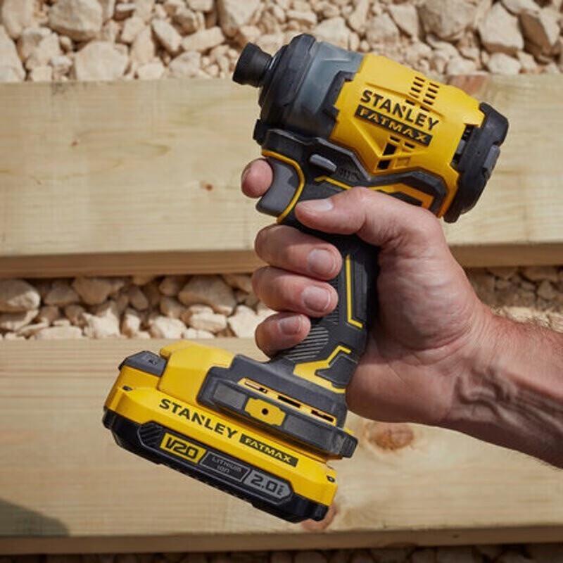 STANLEY 20V Cordless Brushless Impact Drill/Driver CN Plug (adapter Included)