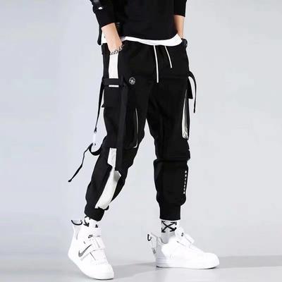 Hip Hop Cargo Spodnie Męskie Streetwear Bawełniane Biegaczy Mody Spodnie Dresowe Męskie Dorywczo Harem Spodnie Letnie Spodnie Harajuku Mężczyźni Kobiety