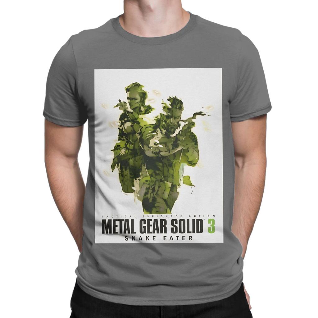 Metal Gear Solid Green Funny Graphic 100 Cotton Tshirt Metal Gear Solid Tees Tops For Unisex