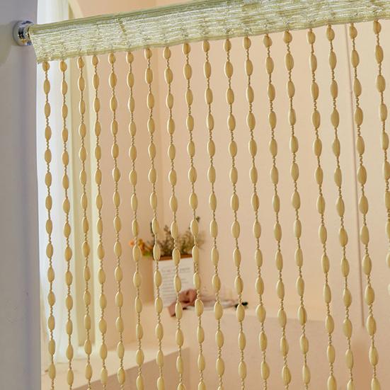 Door Curtain Beaded String Tassel Glitter String Curtains Room Dividers Curtain 100x200cm Lantern Shapes Door Curtain for Living Room Bedroom Closet