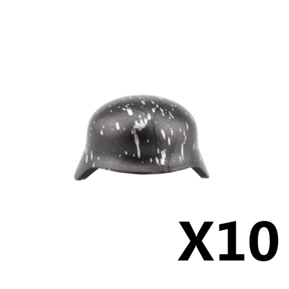 Military WWII MOC Hat Helmet Building Block German  US Soviet Soldier Figure Helmet M1 40 Beret  Accessories Brick Toy Gift K025