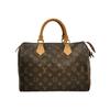 [Pre-Owned] Speedy 30 Elegant Compact Fashionable Commuter Classic Monogram Coated Canvas With Leather Trim Pillow Bag - Very Good #C58JFI