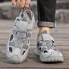 Summer Men Sandals Genuine Leather Mens Casual Shoes Outdoor Men Leather Sandals for Men Beach Shoes Roman Mens Shoes