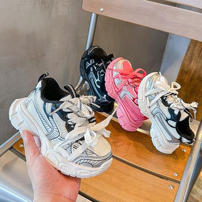 Scarpe Bambino Trendy Cool Versatili Suola Morbida Scarpe Casual Primavera Autunno Traspiranti Comfort Sneakers Bambini Zapatillas De Niños