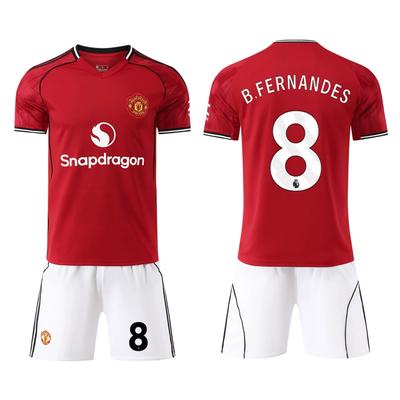 25/26 Man Utd Rotes Trikot Nr. 8