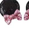 2 Stuks Meisjes Haarspelden Glanzende Knoop Pailletten Haarspeldjes Sprankelende Haarclips Feesten Verjaardagen Reizen Dansen Haaraccessoires