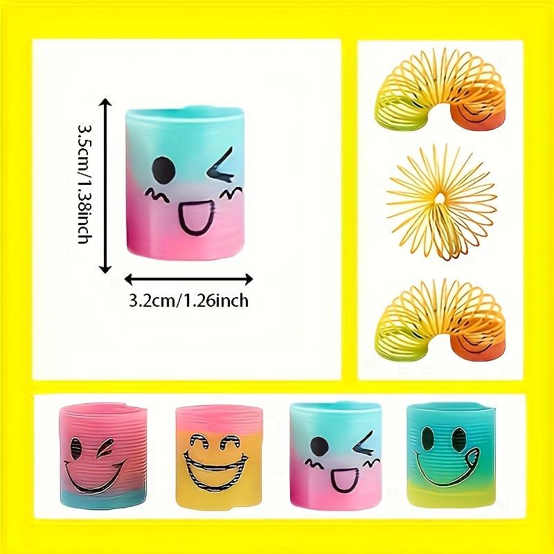 New Age Magic Coil Spring Toys: Fun Rainbow Coils for Halloween Party Gifts, Carnival Prizes, Birthday Favors, Sock Stuffing