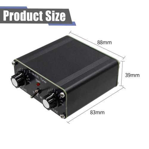 Kriccekal QRP Z-Match Manual Tuner Antenna 5W Tuner 3-28z Antenna Tuner HAM