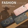 For iPhone 16e Phone Case Carbon Fiber Textured Electroplated TPU Back Cover
