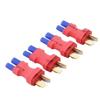4Pcs EC2 To T Plug Male Female Remote Quadcopter Connectors Adapter Replacement for Home Outdoor Application Accessories