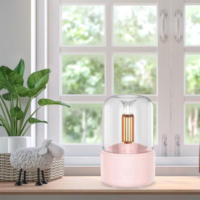LED Night Light Aromatherapy Machine Water Cut-Off Protection Cool Mist Maker Timed Shutdown Automatic Power Off for Home Office