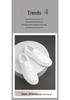 Men's Spring Collection: White Trendy Non-Slip Thick Sole Casual Sports Board Shoes