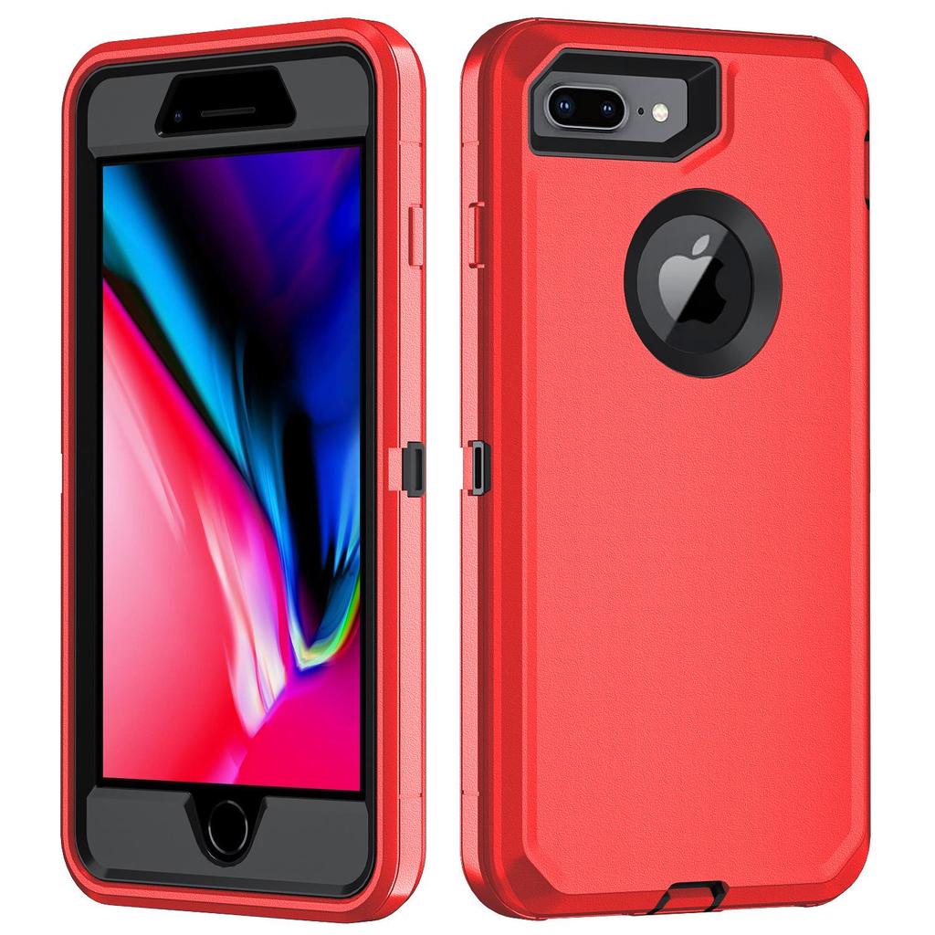 IPhone 7/8/7P/8P için Sağlam Üçlü Koruma Kılıfı - Ağır Hizmet Tipi & Özel Tasarım