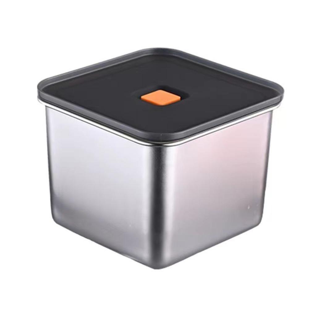 Leak-proof Food Storage Box Stainless Steel Lunch Box Fresh-keeping Box  Picnic