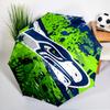 Seahawks Team Spirit Umbrella - Automatic Open/Close, Compact 8-Rib Lightweight Umbrella Essential for outdoorPicnic Accessory Fan Gifts