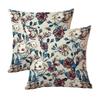 New Abstract Retro Oil Painting Style Pillowcase Double-sided Printed Home Sofa Cushion Pillowcase