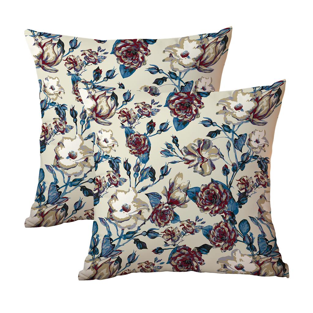 New Abstract Retro Oil Painting Style Pillowcase Double-sided Printed Home Sofa Cushion Pillowcase