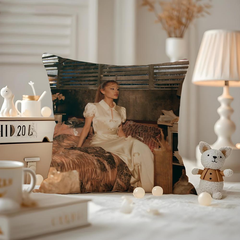 A-A-Ariana Grande Album Kissenbezug Musterbedruckter Kissenbezug für Wohnzimmer Sofa Kissenbezug & Schlafzimmer Dekoration