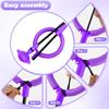 Dětský blikající skákací kroužek, skládací blikající skákací míč, houpací kolo se světelným kolečkem, kotníkový skákací míč, nožní gyro, dárky pro dívky od 6 do 10 let