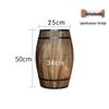 Wooden Wine Barrel Decoration - Oak Beer Barrel Wedding & Bar Photography Prop