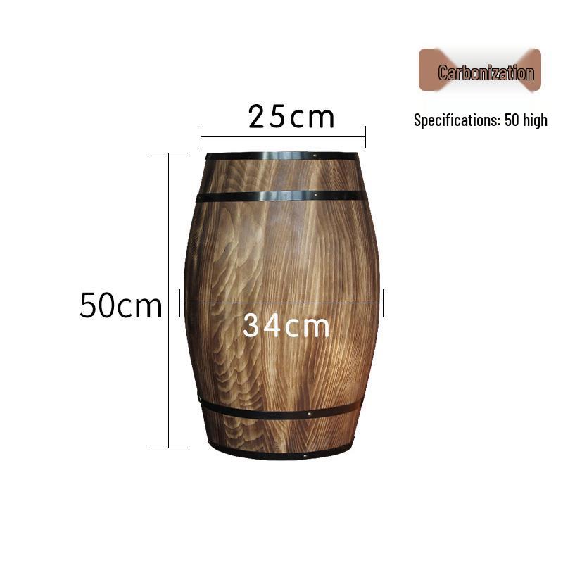 Wooden Wine Barrel Decoration - Oak Beer Barrel Wedding & Bar Photography Prop