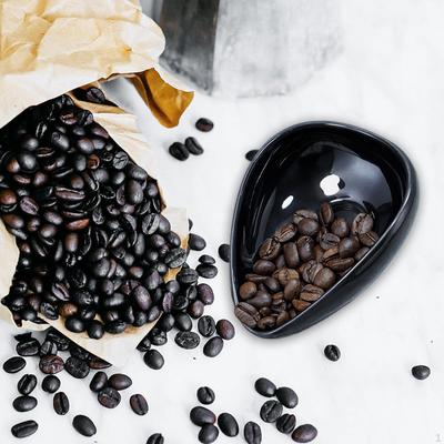 Kaffeebohnen-Messtablett, Bohnenbehälter, Keramik-Wiegeschale