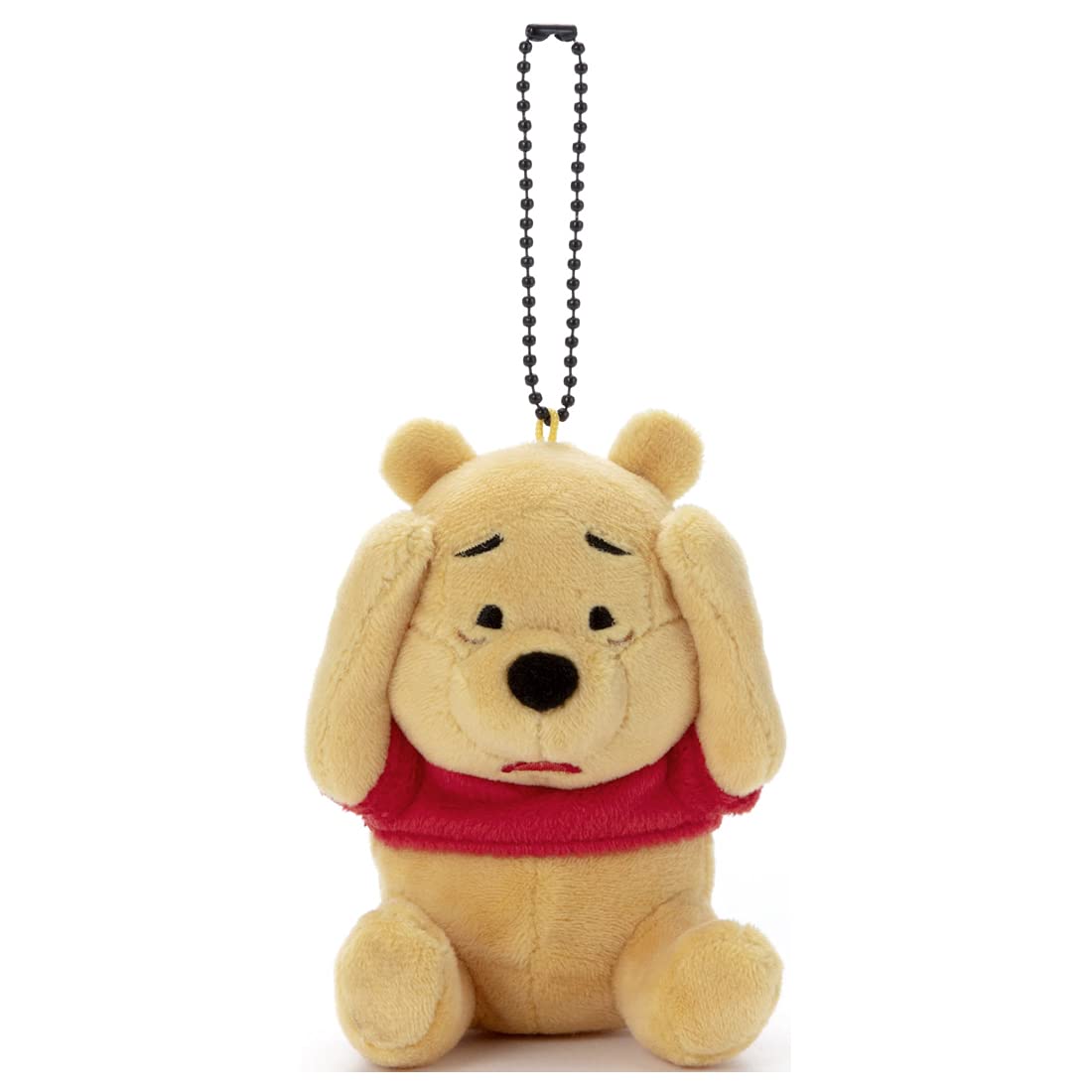 Disney Disney Character Funny Face Ball Chain Mascot Winnie the Pooh C (Approx. 14cm tall)