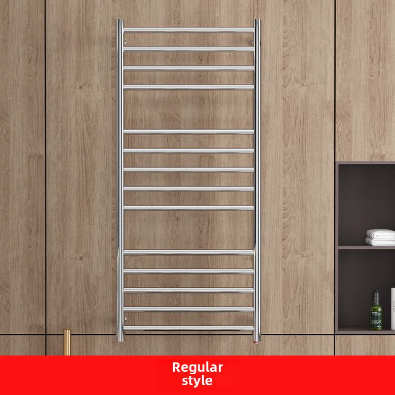 304 Stainless Steel Electric Heated Towel Rack with Golden Controller