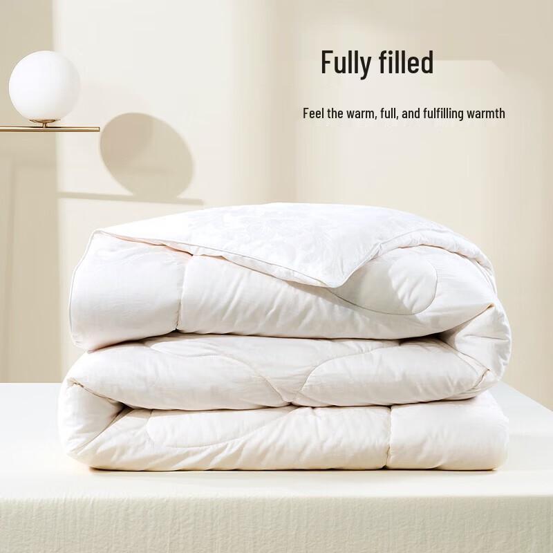 FUANNA 60S Long-Staple Cotton Soy Fiber All-Season Quilt