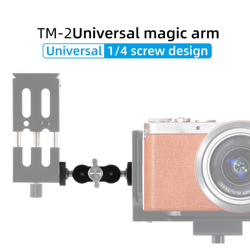 Magic Arm 1/4 Interface Universal Adjustment Tripod Phone Photo Live Broadcast Fill Light Holder Photography Accessories