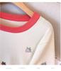 Plus Size Women's Summer Ice Silk Knit Slimming Top 8171 - Short Sleeve T-shirt for 200/300 Jin