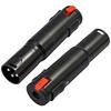 Professional 6.35mm TRS Female To 3Pin XLR Male Locking Auditory Adapter For Microphones And Amplifiers