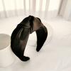 Women Headband Bowknot Decor Pure Color Hair Hoop Lightweight Versatile Hair Decoration Hair Accessories