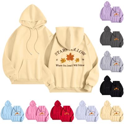 Womens Hoodies Oversized Sweatshirts Long Sleeve Casual Pullover Hooded Sweatshirt Tops