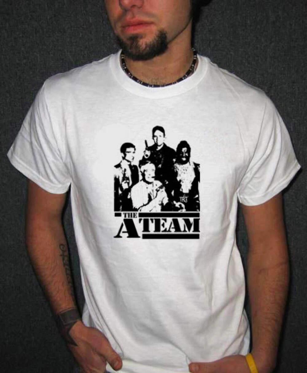 The A-Team Mr. T T-Shirt – Retro Vintage 80s Action TV Show WB Tee 3XL