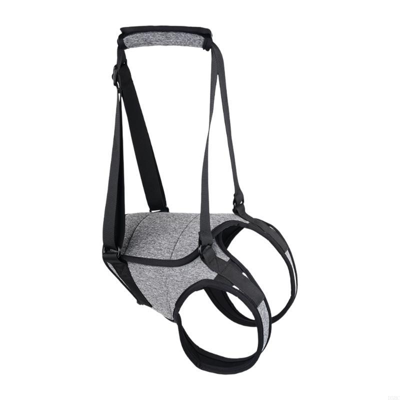 Psí pomocná postrojová vesta pro zadní nohy Psa Zvedací postroj Pohodlný nastavitelný design Ortéza zadních nohou Pro různá plemena Pohyblivost