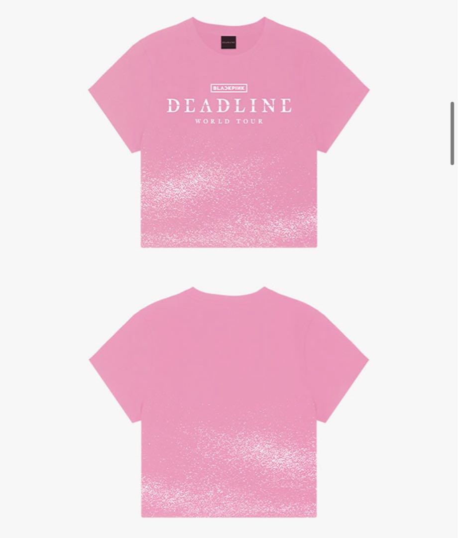 

[Б/У] Футболка BLACKPINK DEADLINE TOUR Укороченная футболка M