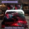 Personalized 3Pcs Bedding SetTokyo Ghoul Custom Text Duvet Cover Pillowcase Set Bedroom Gift